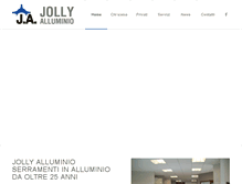 Tablet Screenshot of jollyalluminio.it